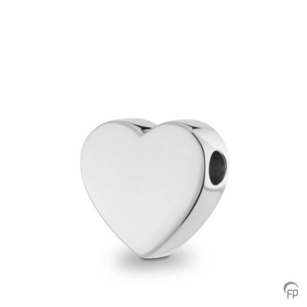 Ashanger zilver hart