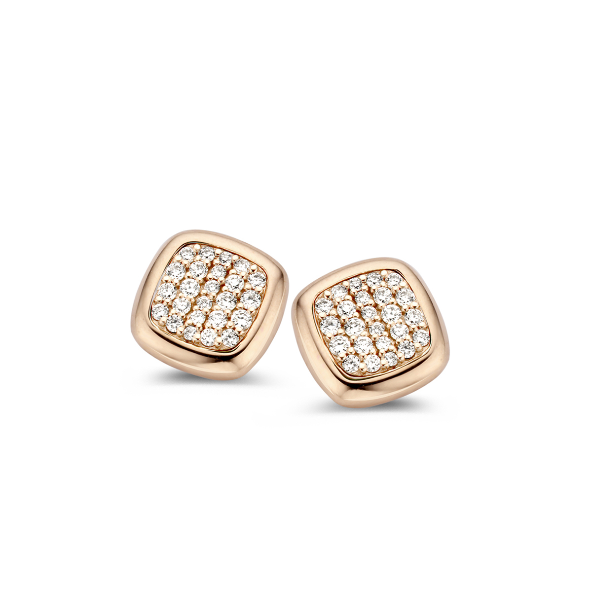 Gouden oorbellen 18KT.