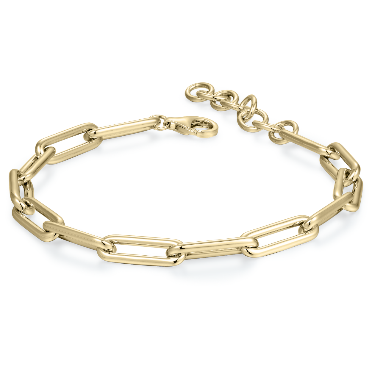 Gisser armband zilver verguld