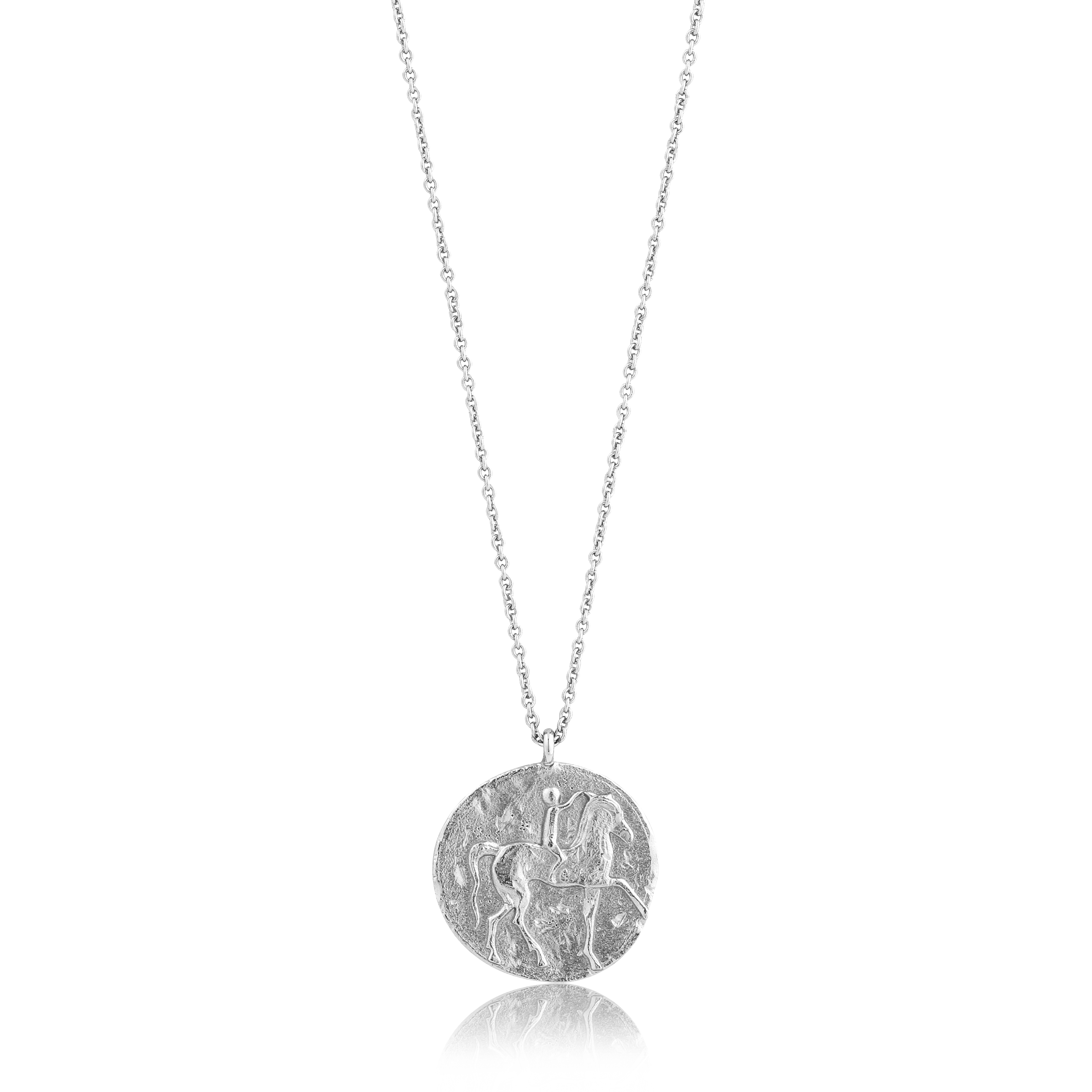 Zilverkleurige ketting
