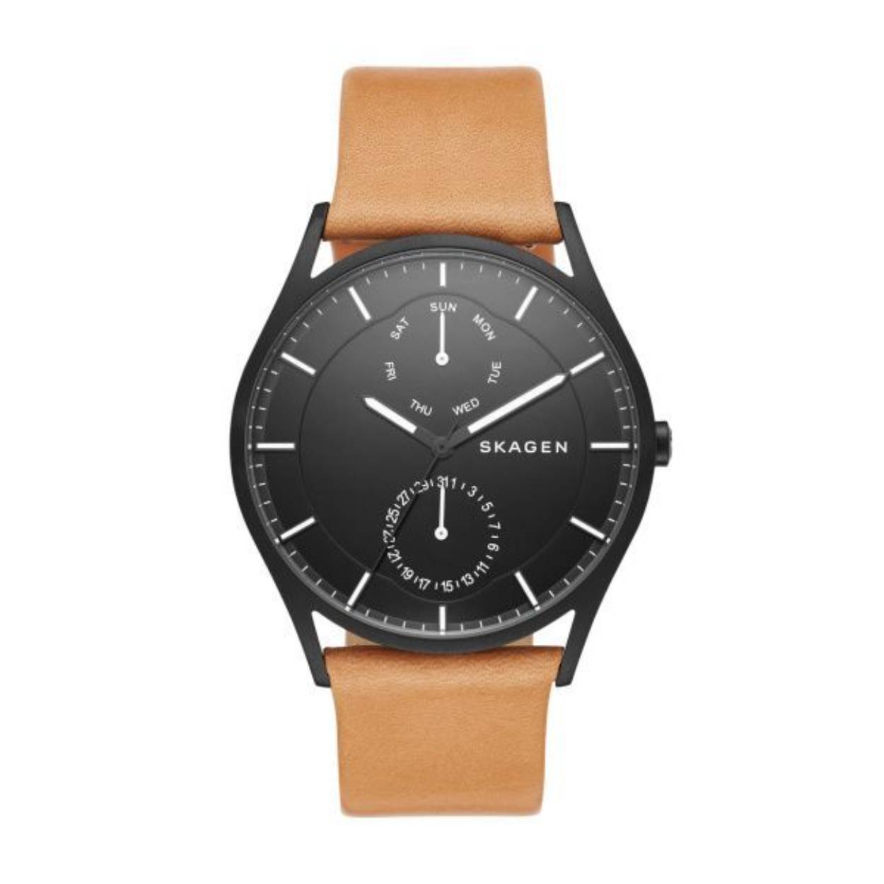 Dit horloge heeft een waterdichtheid van 5 atm en bevat een origineel Quartz horloge uurwerk. Het glas bestaat uit zeer stevig mineraalglas en biedt daarom voldoende weerstand tegen eventuele krassen en beschadigingen.