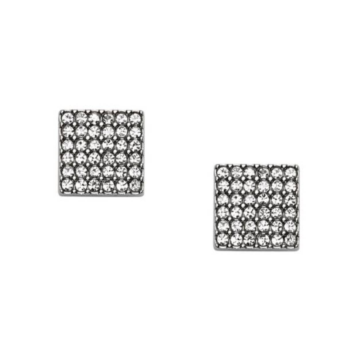 Deze schitterende Fossil oorknoppen JF02111040 uit de Vintage Glitz collectie zijn gemaakt van edelstaal en maken een outfit compleet. De Fossil oorsieraden zijn zilverkleurig. Om de trendy look af te maken zijn de vierkante zilverkleurige oorknopjes bezet met zirkonia steentjes. Met deze Vintage Glitz JF02111040 oorknoppen steel jij de show op elk feestje.