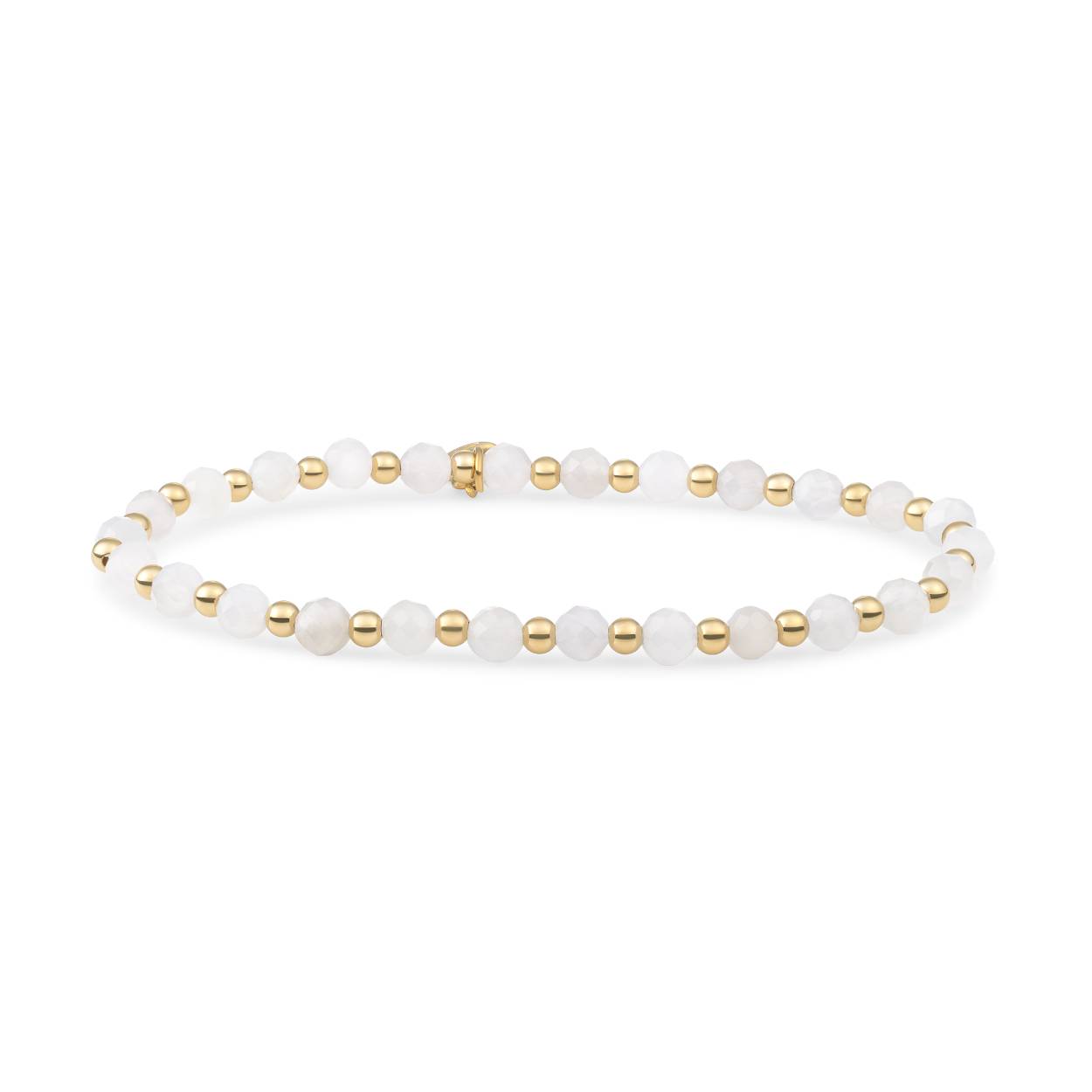 Sparkling Jewels armband Moonstone Interstellar zilver verguld