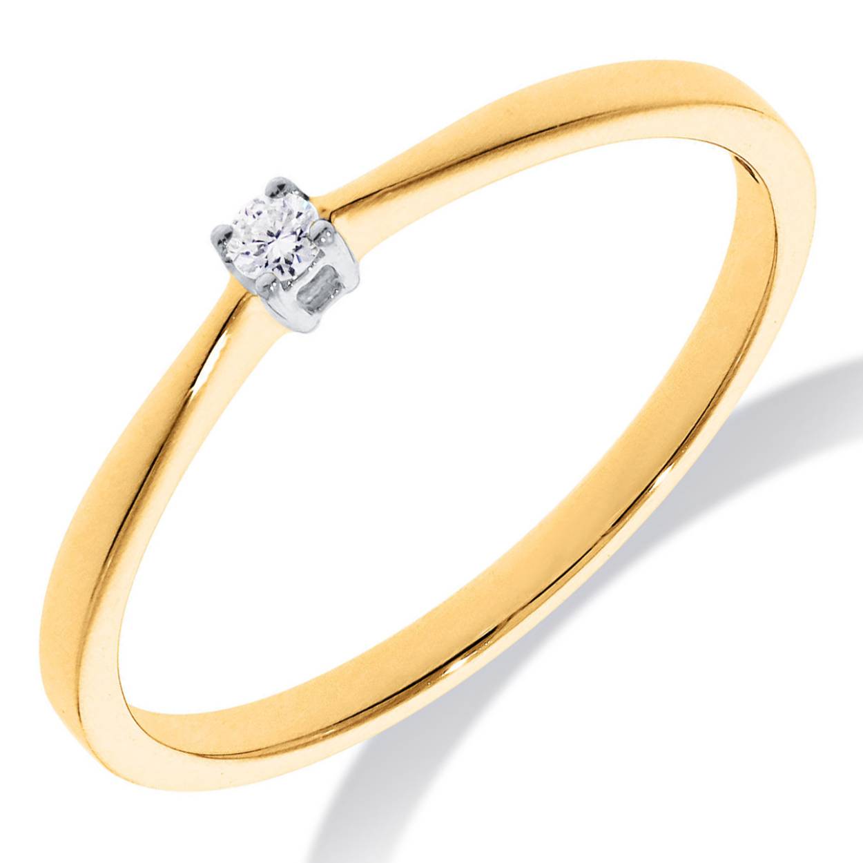 Gouden ring diamant