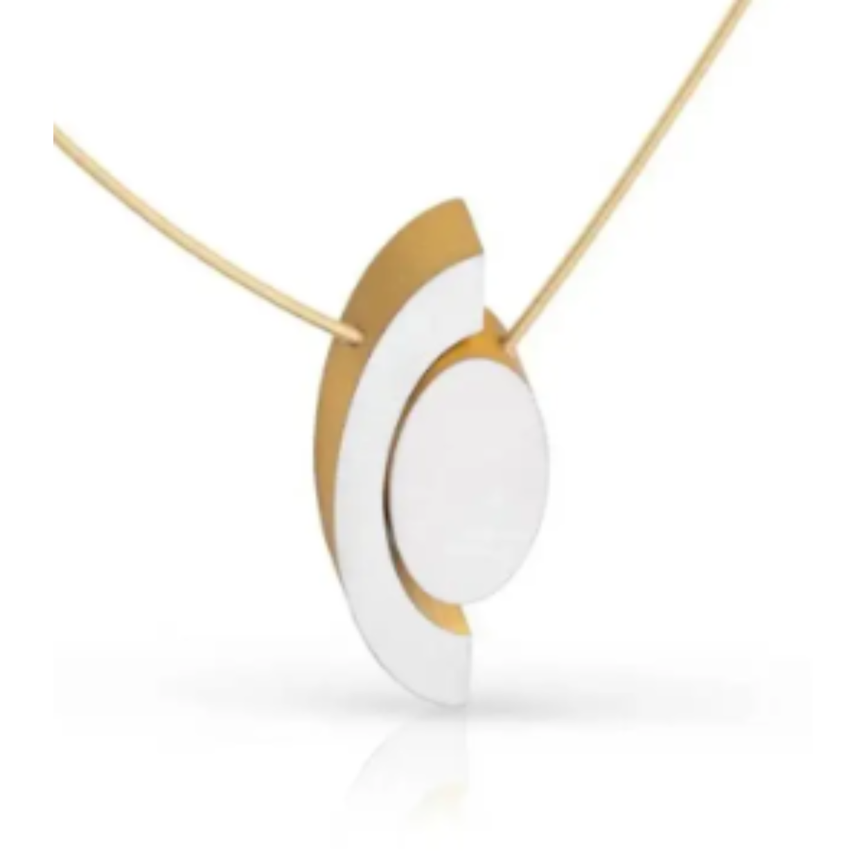 aluminium collier goudkleur