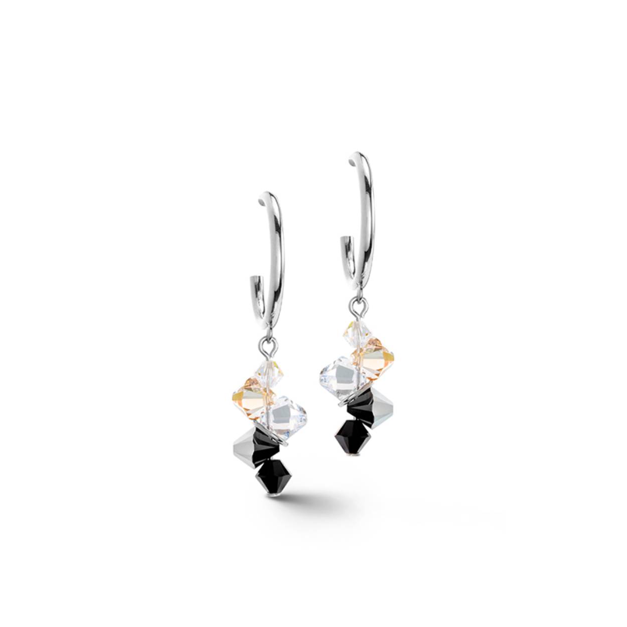 Coeur de Lion oorringen met crystal