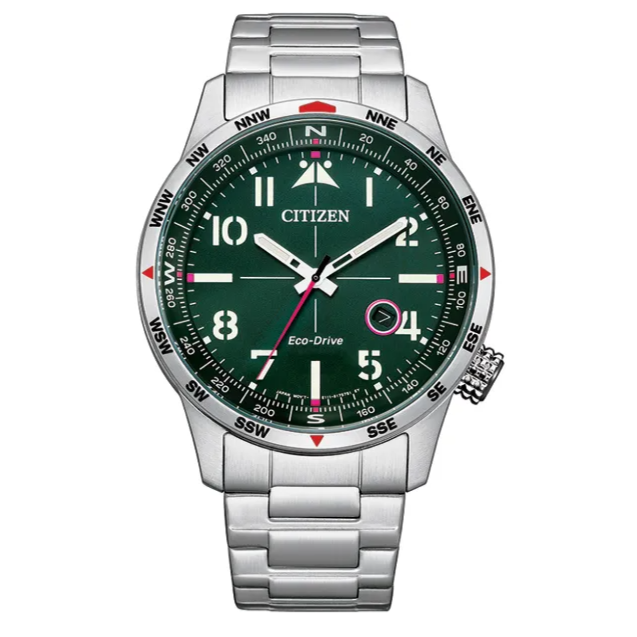 Citizen horloge groene wijzerplaat