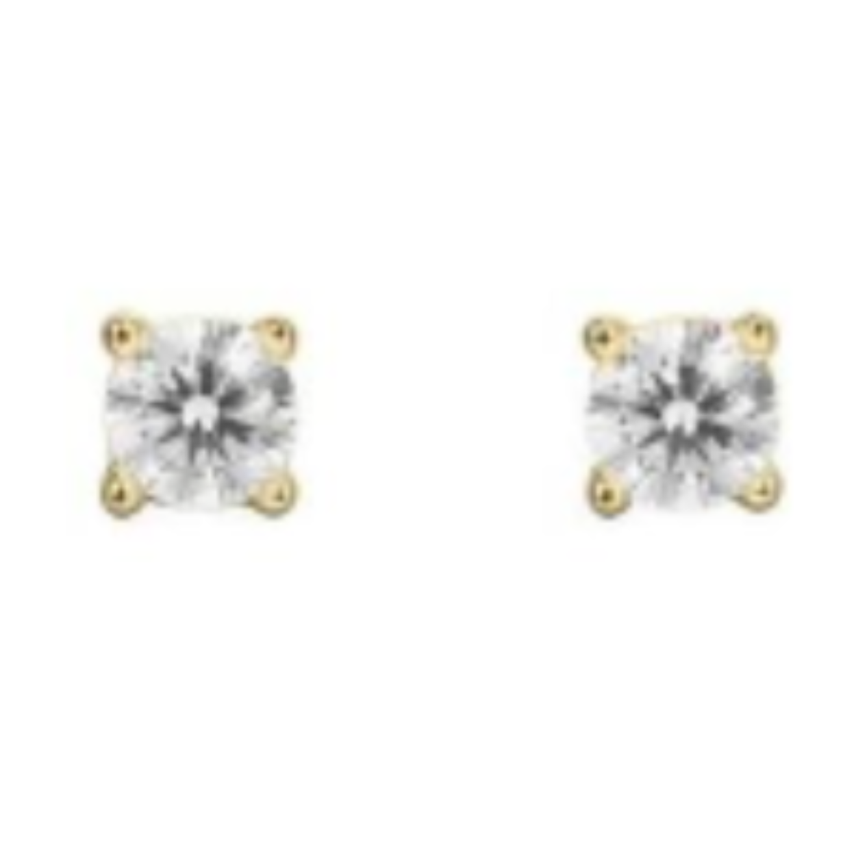 Gdn oorknop diamant