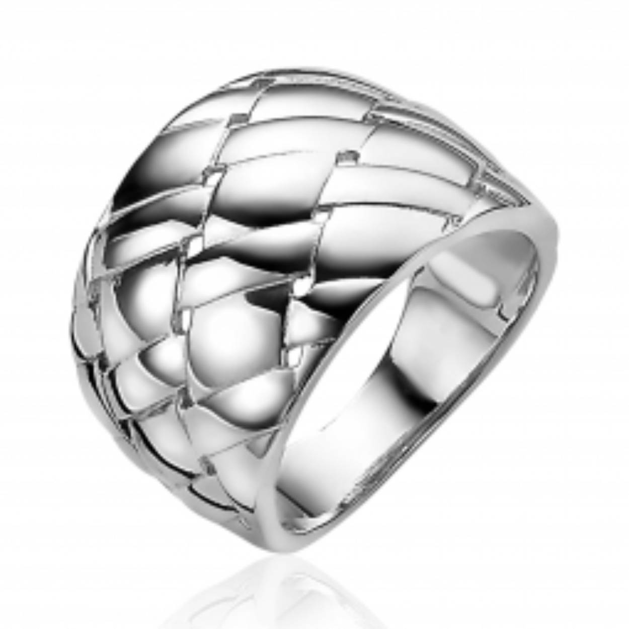 Zinzi ring gevlochten