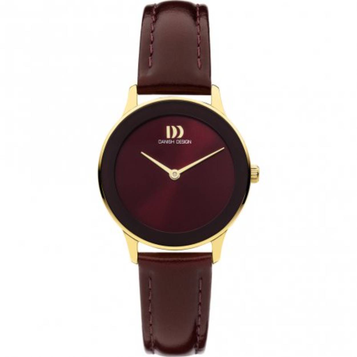 Dit dameshorloge is van het merk Danish Design. Het is een analoog horloge met een band gemaakt van leer.De diameter van de kast is29 mm.
De verdere specificaties van het horloge zijn als volgt:
Glassoort: mineraal
Kastmateriaal: edelstaal
Waterdichtheid: 3 ATM
Techniek: quartz
Kastkleur: goud
Kastvorm: rond
Wijzerplaatkleur: rood
Index: geen
Bandkleur: rood
Sluiting: gesp