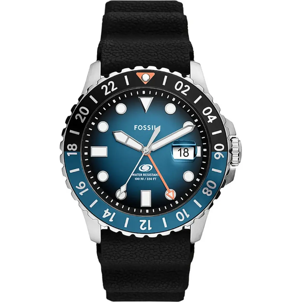 Dit Fossil horloge heeft een kast gemaakt van Roestvrijstaal met een diameter van 46 mm en is voorzien van een Rubber band. In de kast bevindt zich een Miyota kwaliteitsuurwerk en is afgewerkt met Mineraalglas.

Het horloge is 10ATM. Dit betekent dat het horloge geschikt is om mee te zwemmen. Verder wordt het horloge geleverd met 2 jaar garantie.