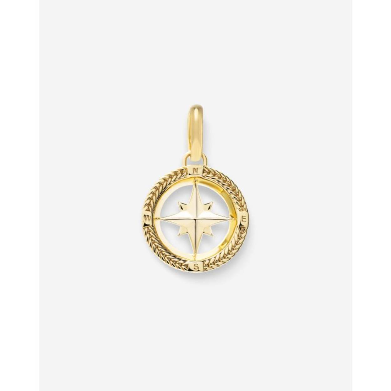 Pendant Barbara Mini Compass Gold Vermeil 059GV one 