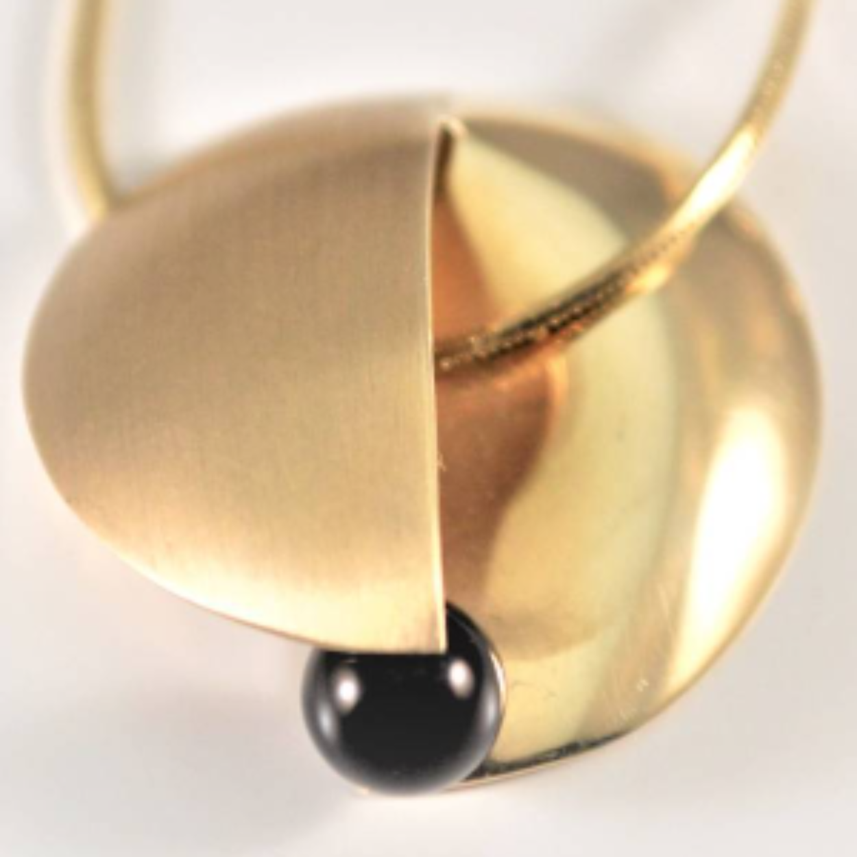handgemaakte hanger met onyx 