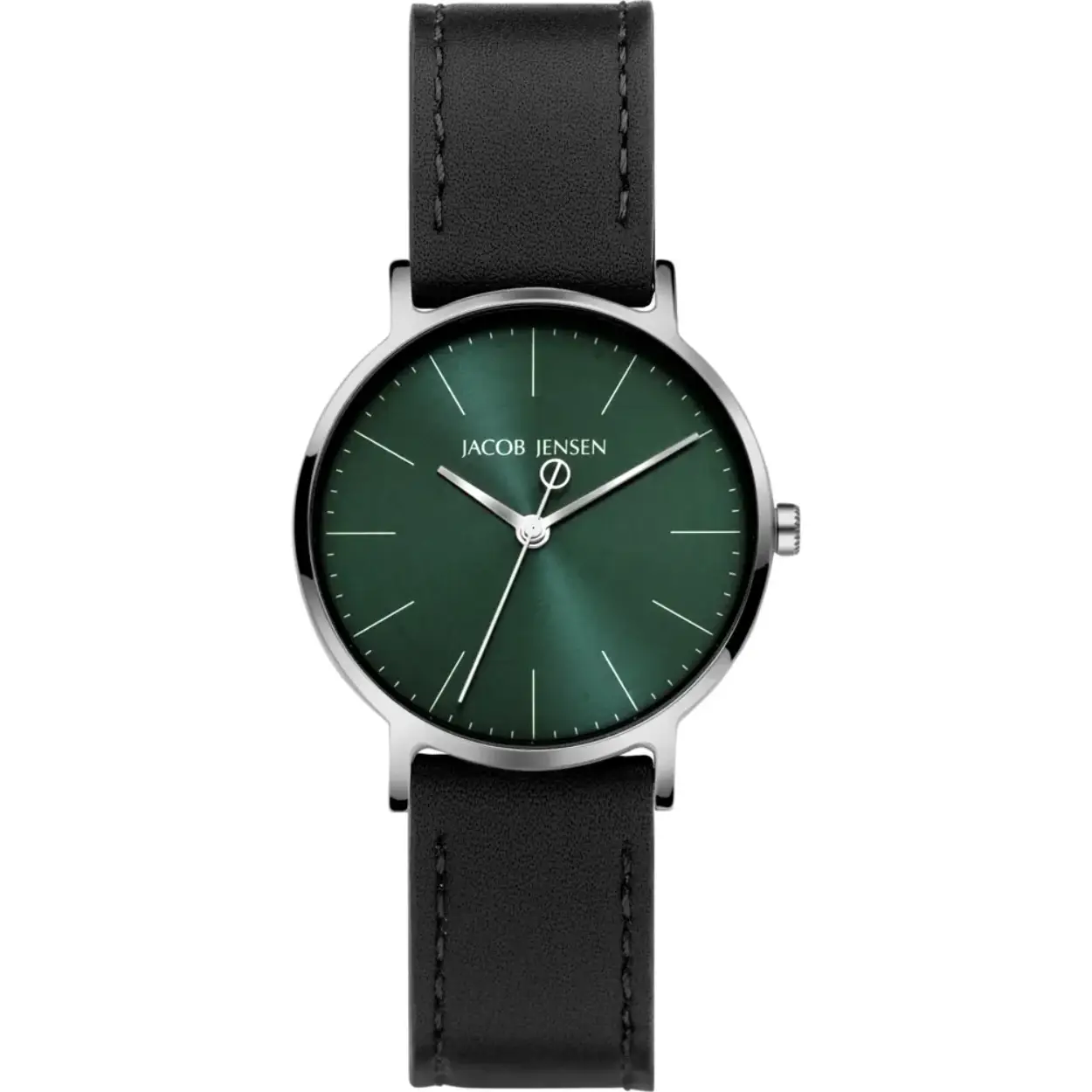 Dit is een horloge van het merk Jacob Jensen gemaakt voor dames.
De specificaties zijn als volgt:
Kastmaat: 32
Kastdikte: 7
Bandlengte: 18
Bandbreedte: 16
Waterdichtheid: 5 ATM / 50 Meter / 165 Feet