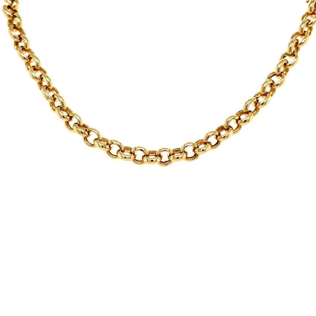 Dit geel gouden jasseron collier heeft een solide uitstraling en is ook erg netjes gemaakt. Het collier heeft een vrij groot slot waardoor het vrij makkelijk is om deze aan te krijgen.

Armband GAS134WRSM is een set met collier GCS134WRSM.