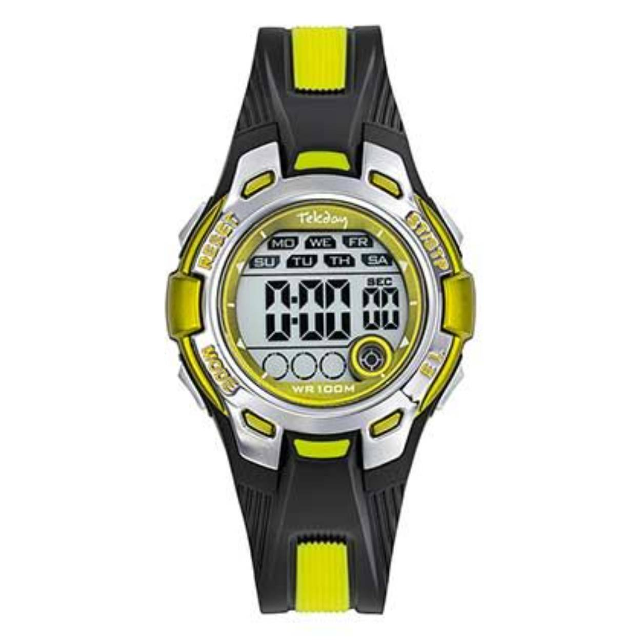 Sportief Tekday horloges met stopwatch en 10 atm waterdicht