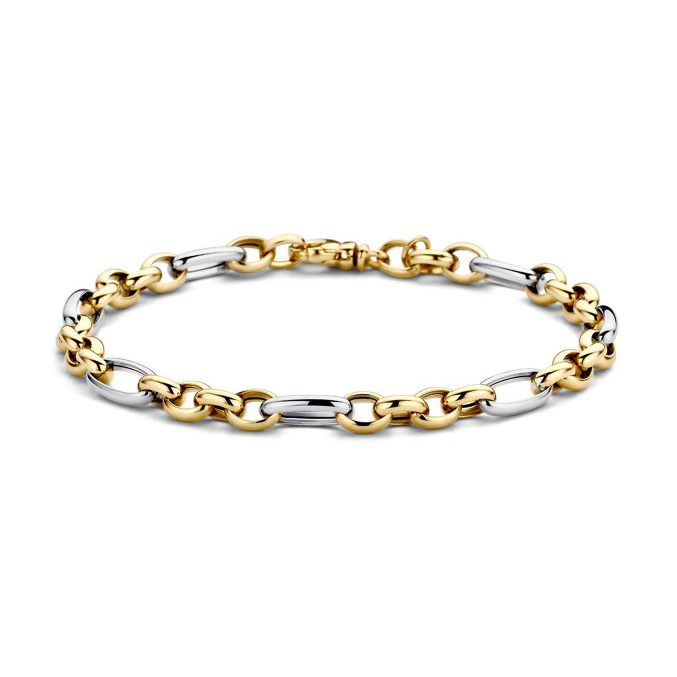 Blush Bicolor 14kt geel/witgoud