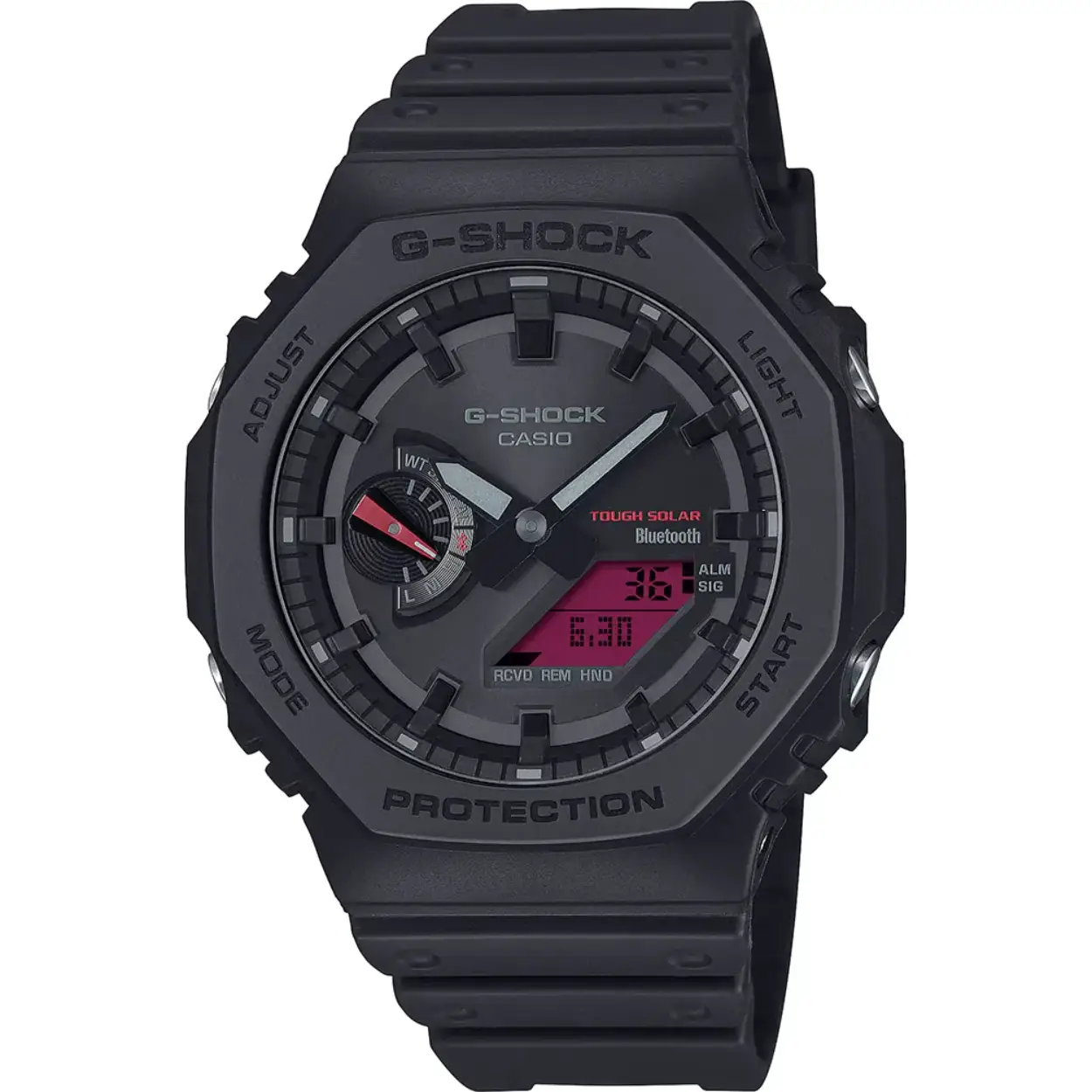 G-Shock Classic Style GA-B2100BBR-1AER Carbon Core Guard Horloge