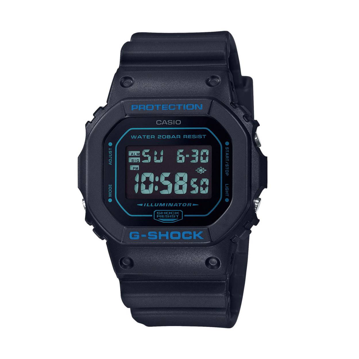 Casio DW-5600BBM-1ER
Supersterk uurwerk