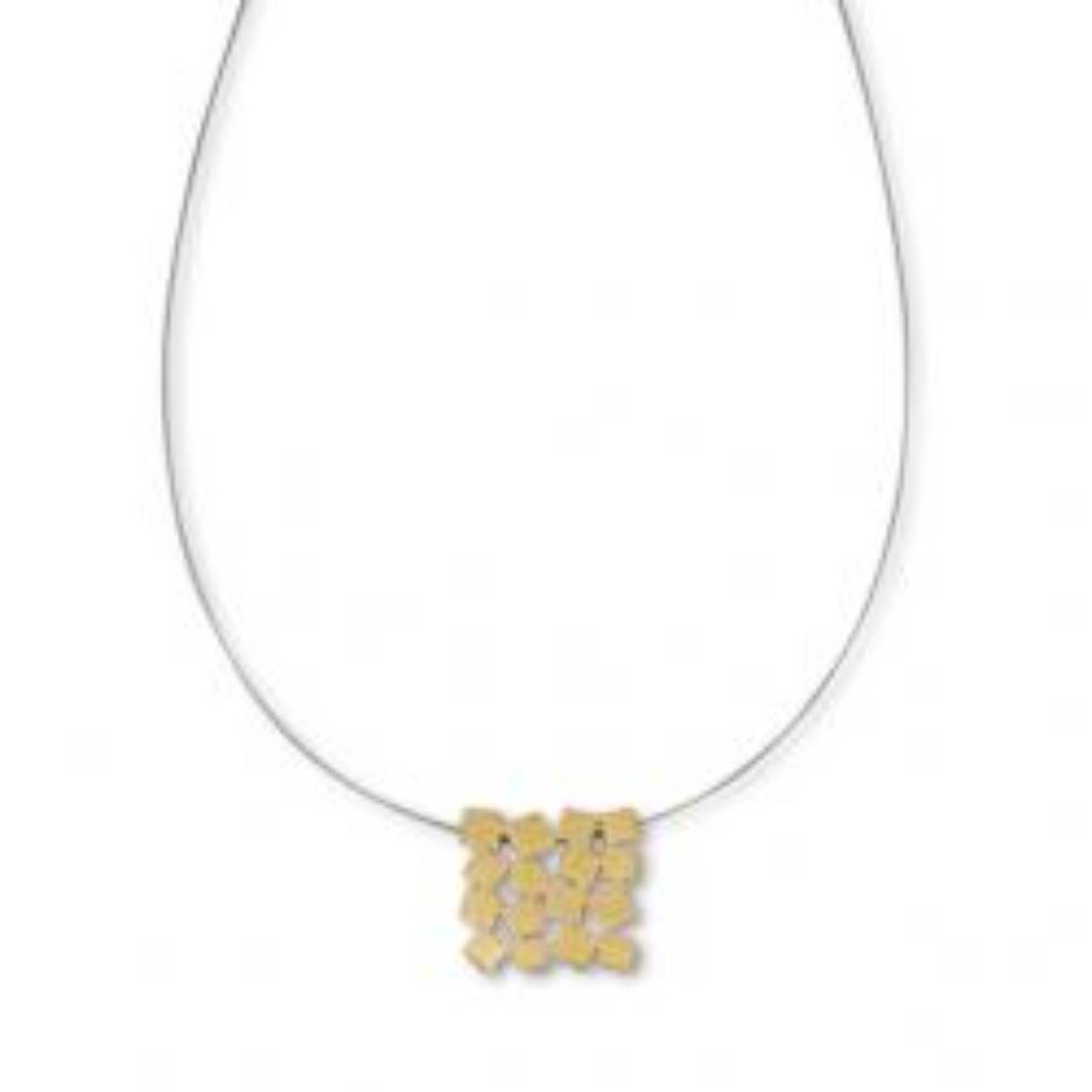 verguld zilveren collier