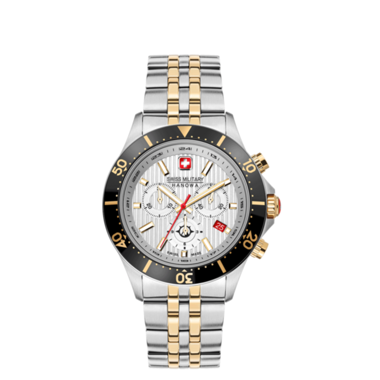 Flagship X chrono heren horloge met zwitsers uurwerk en saffierglas