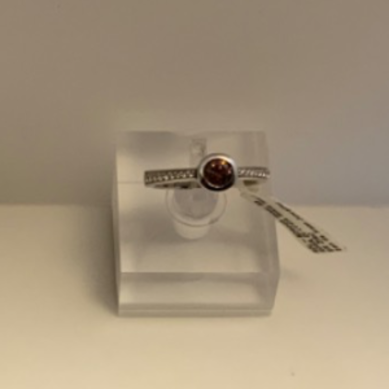 Rosa di luca bruine zirkonia maat 58