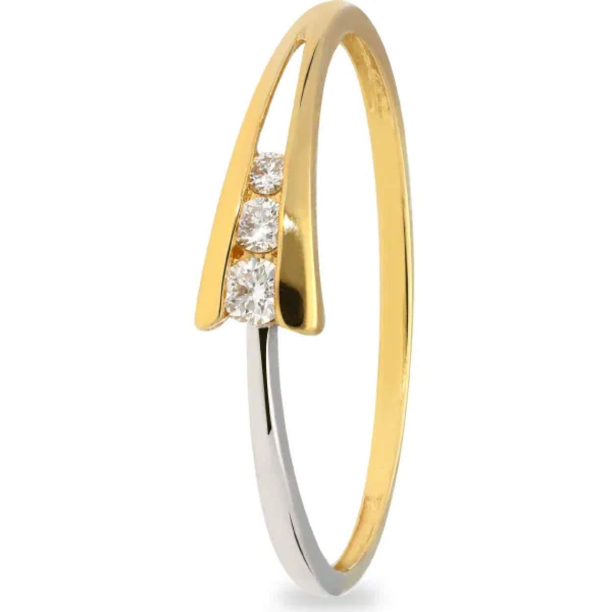 Fantasie Slagring 3-0.08 Crt H SI, 14 Krt Bicolor. 56