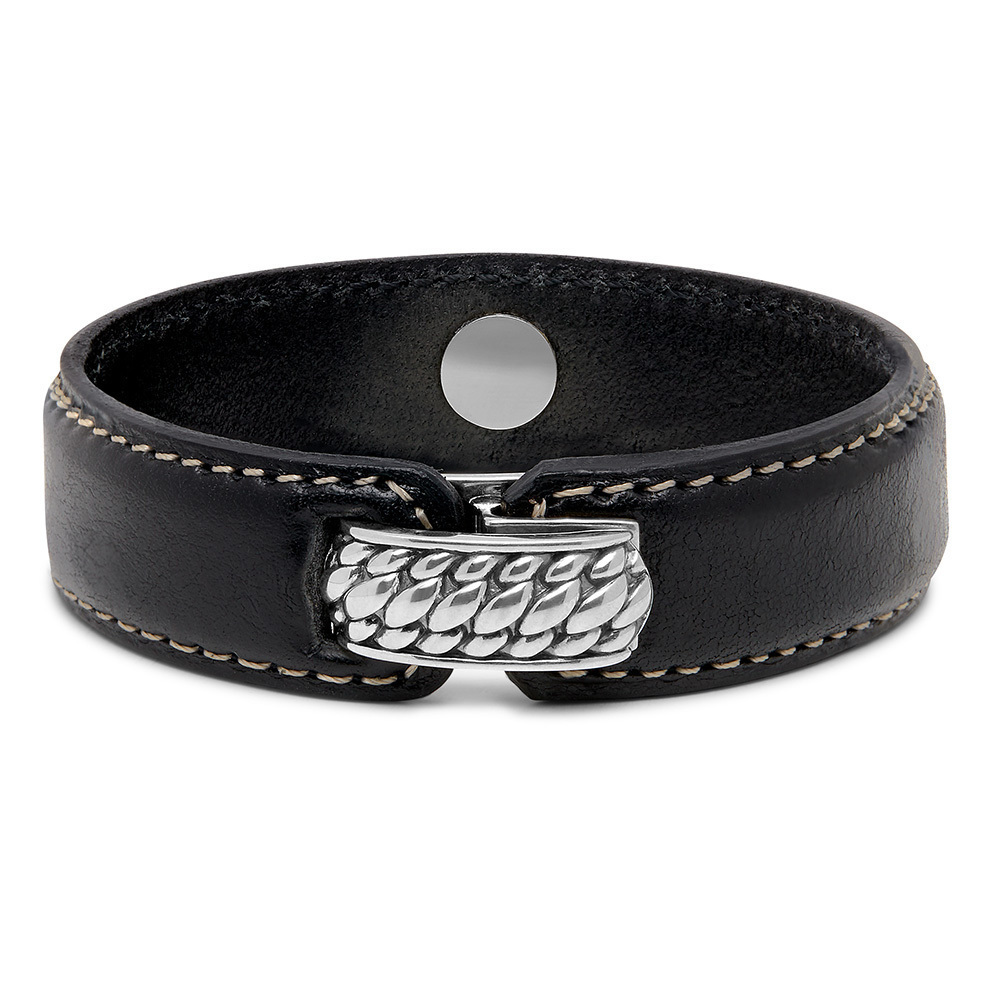 130 BL E anggun leather black