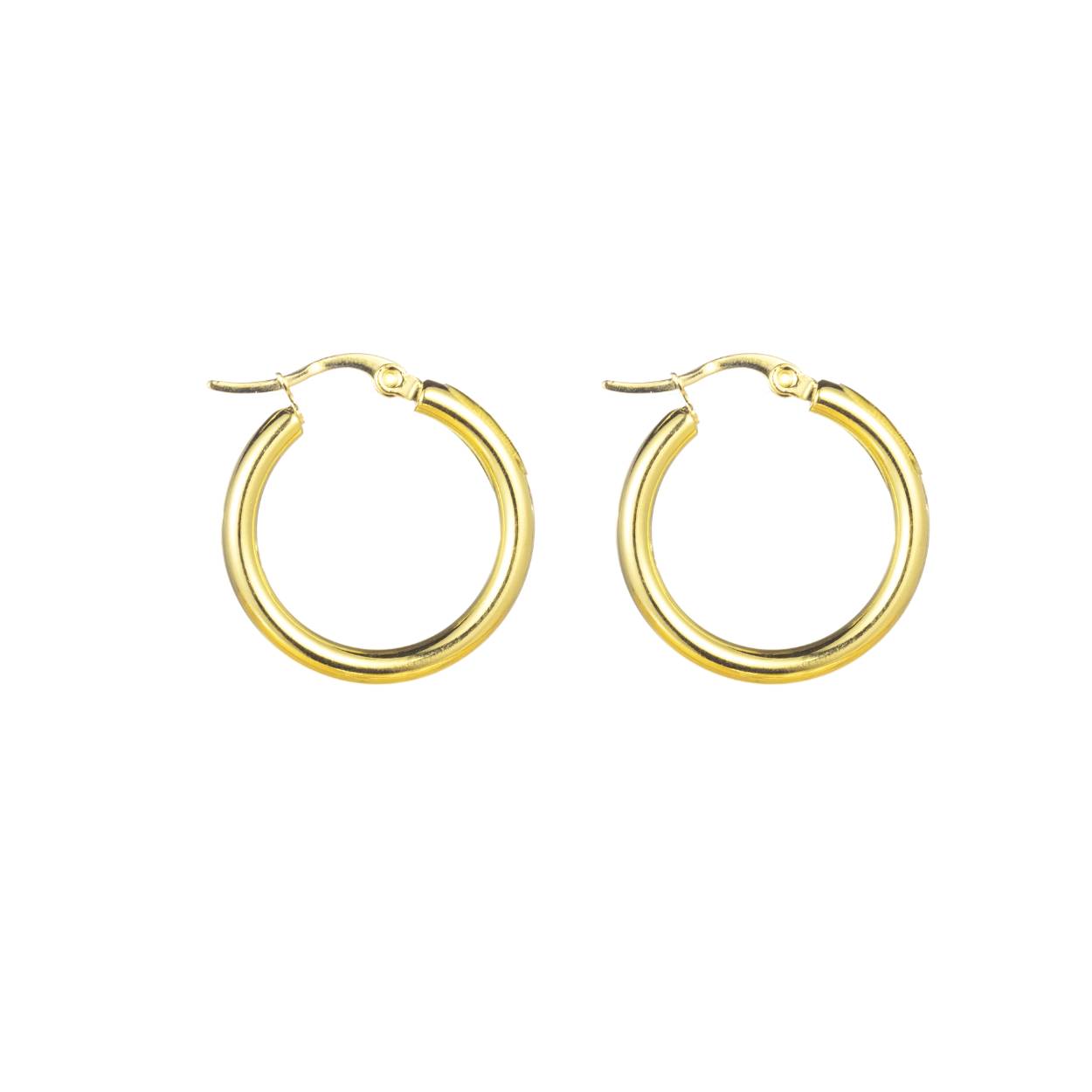 Van grote statement oorbellen tot klassieke oorringetjes of – knopjes - in onze collectie komen oorbellen in alle soorten en maten terug, maar steeds van mooie kwaliteit en in lijn met de laatste nieuwe trends.

E1307-20-2 14K 20x3mm