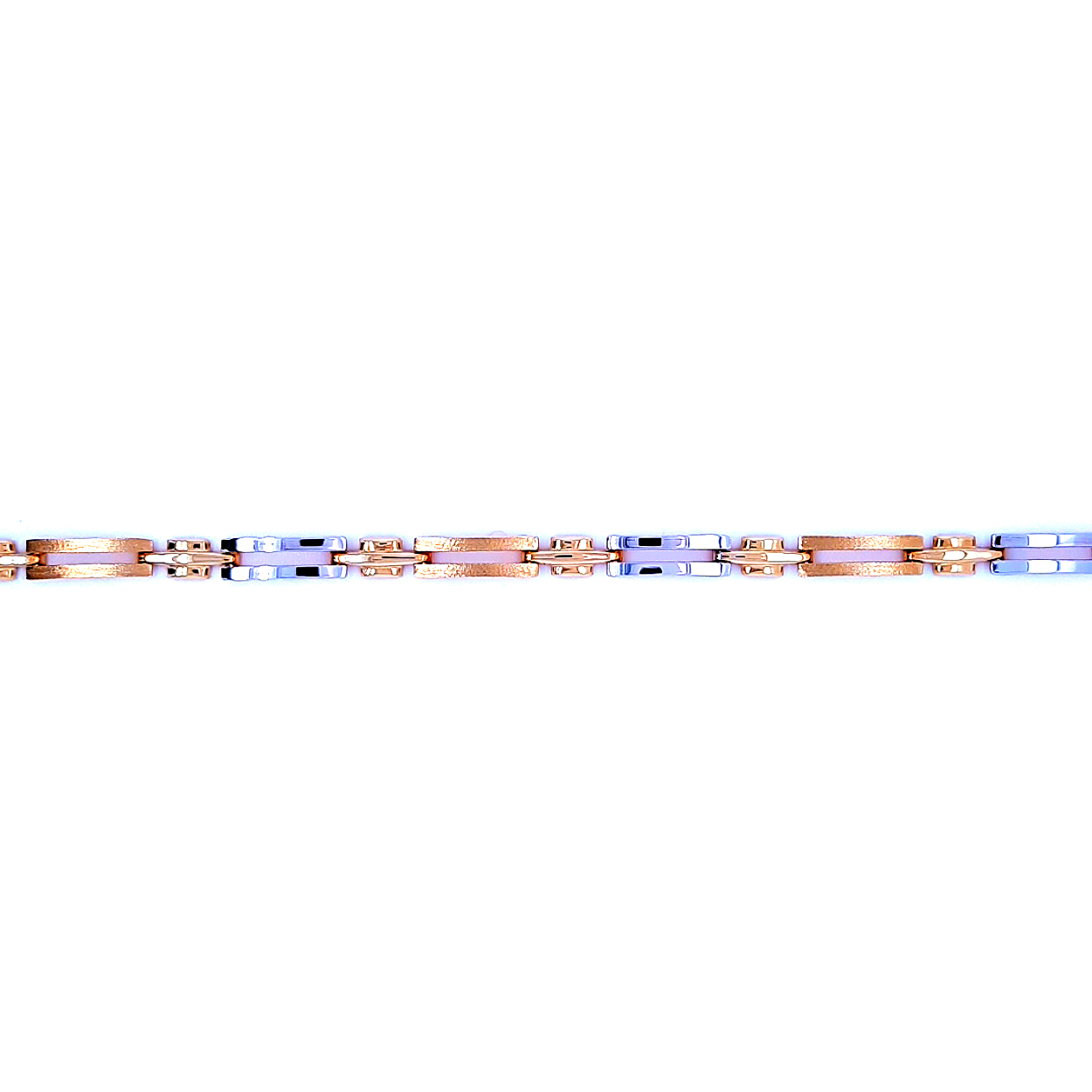 armband  geel goud, 19cm