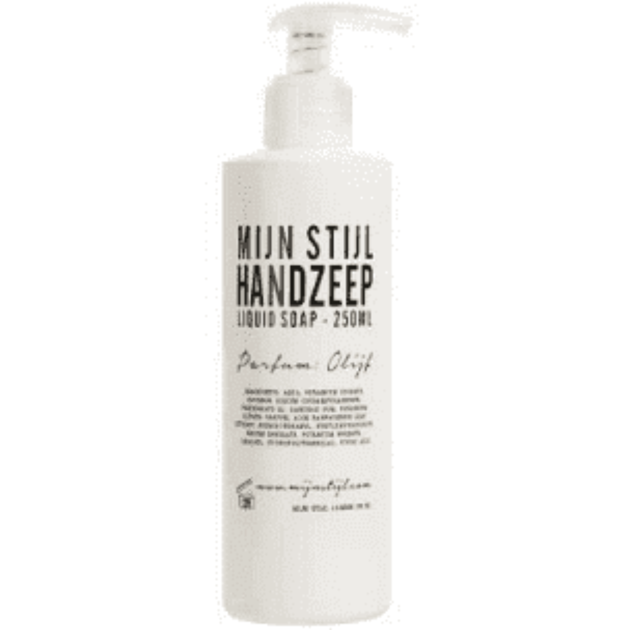Bed & Bodyspray van Mijn Stijl in de geur White Cedar en Veviter. Flacon van 250 ml met handige verstuiver.
