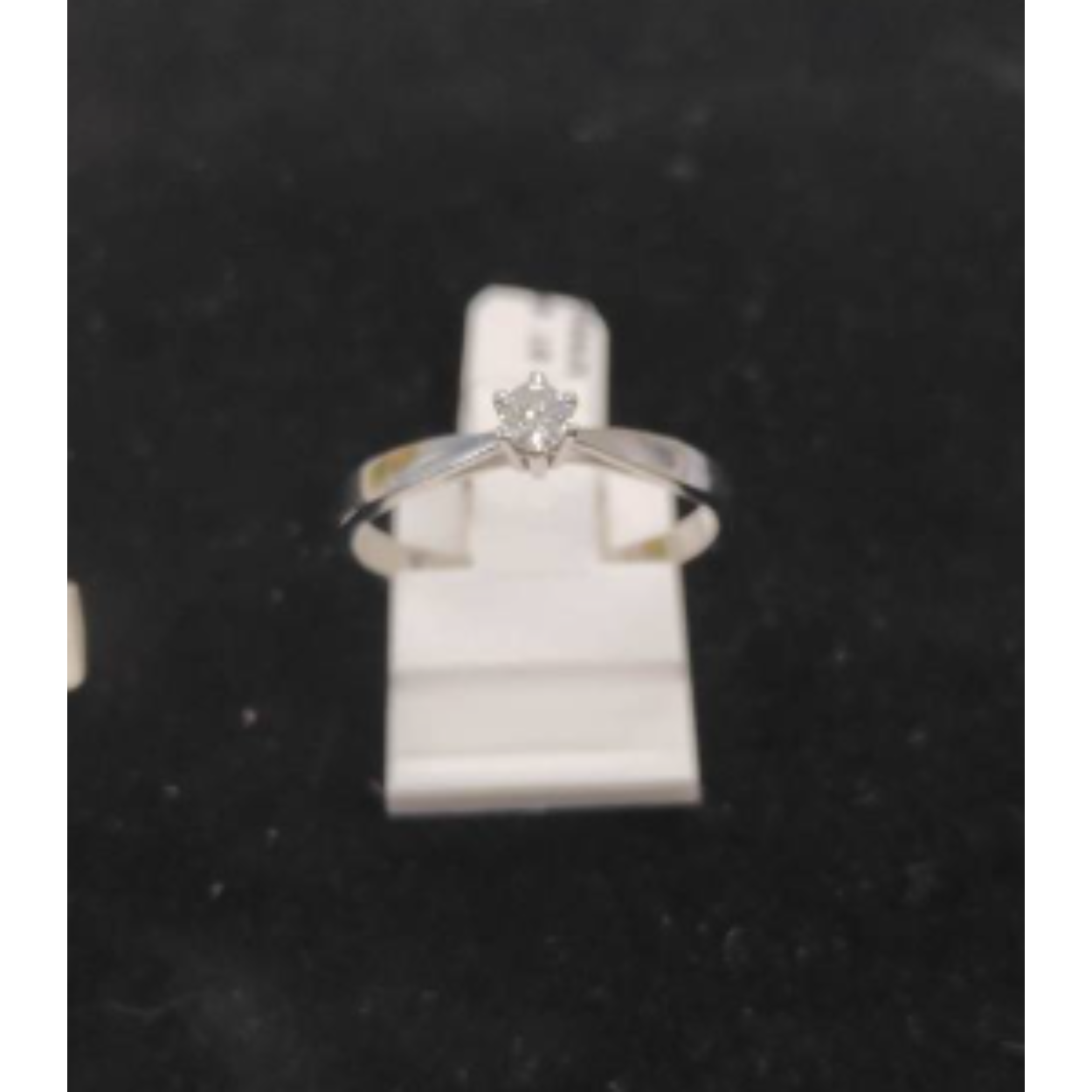 Diamanten gouden ring 0,10 caraat