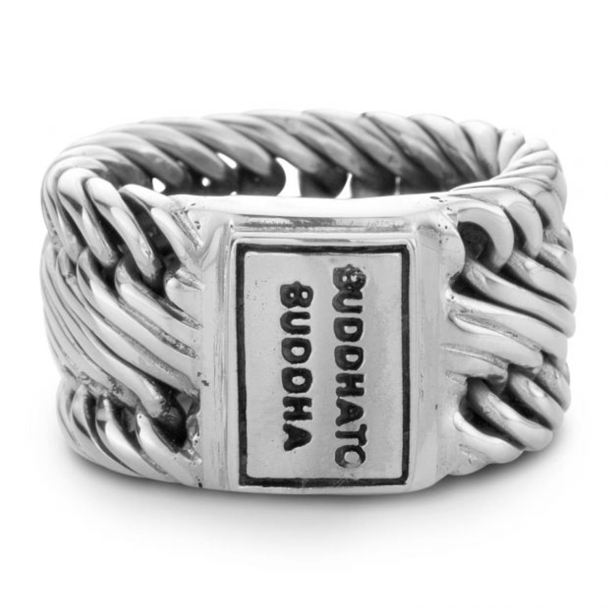 Buddha To Buddha ring zilver, maat 17