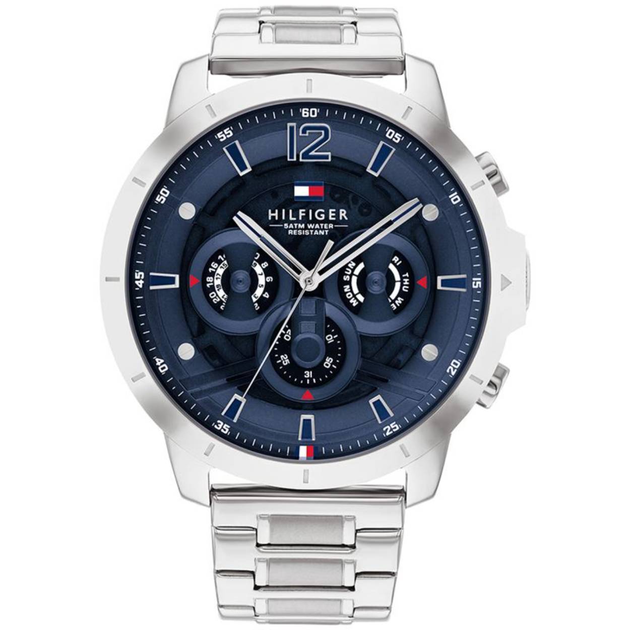 TOMMY HILFIGER Horloge Heren Luca Staal TH1710492
