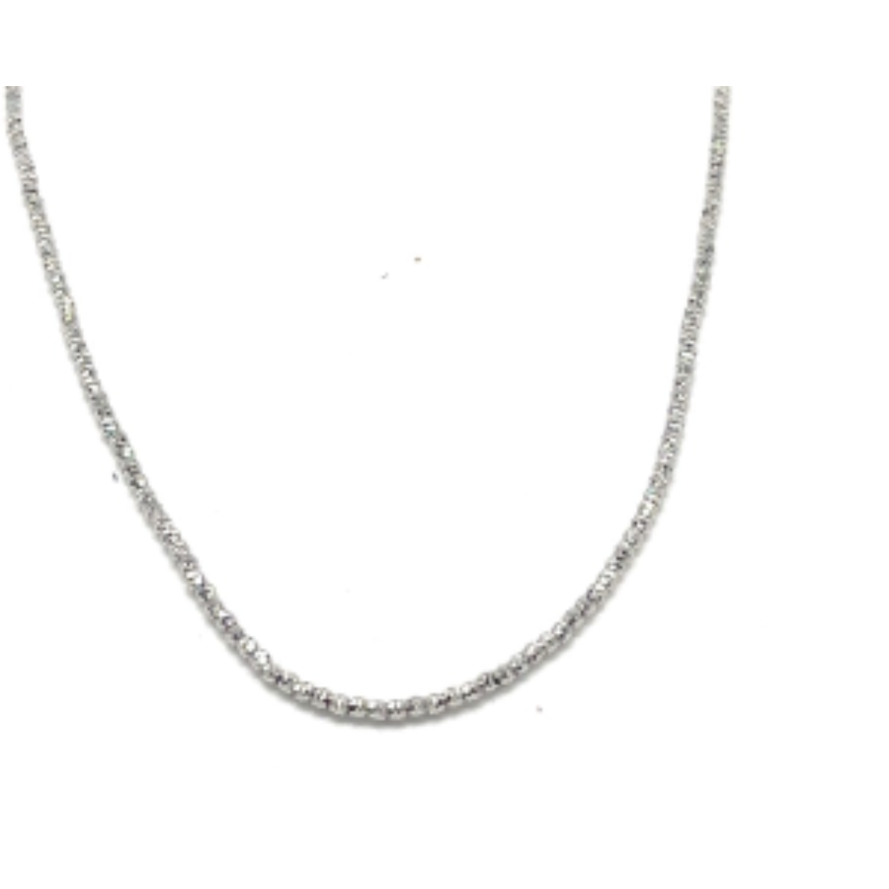 14k witgouden collier, Rijk collectie 