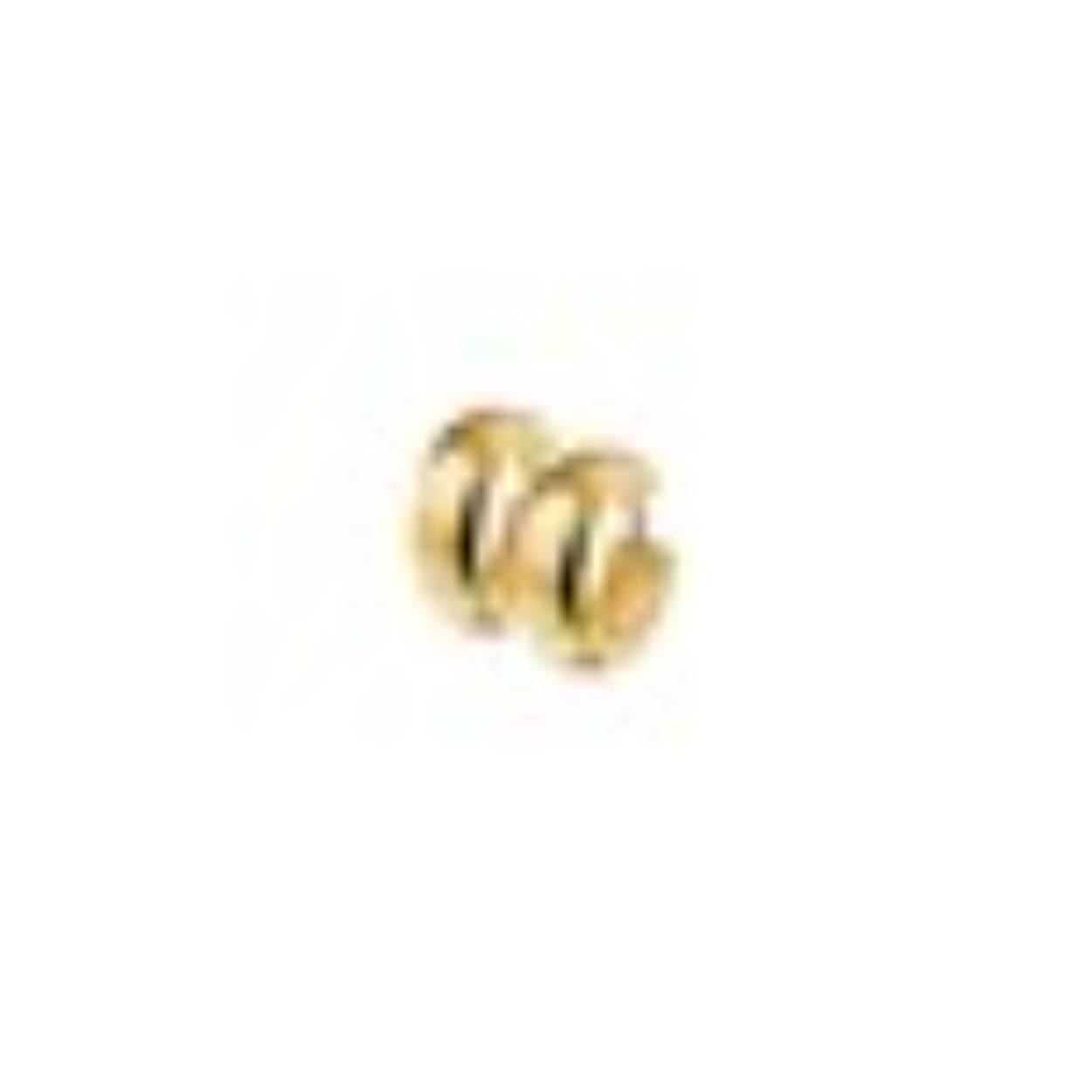 14k geelgouden klapcreool bol