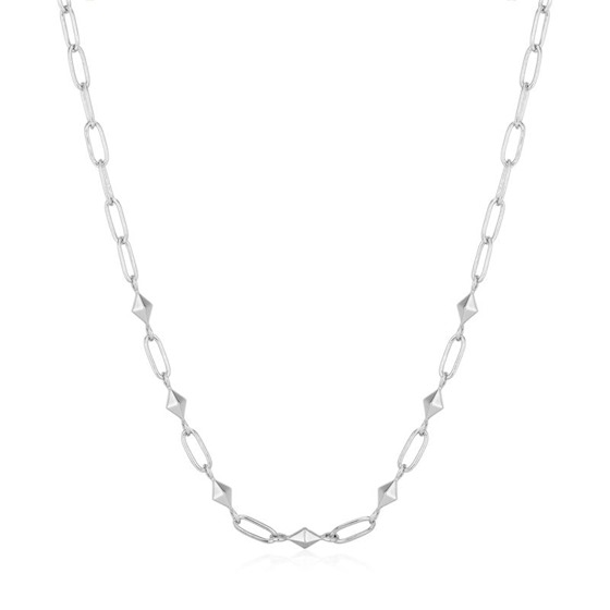AHN025-03H Heavy Spike Necklace