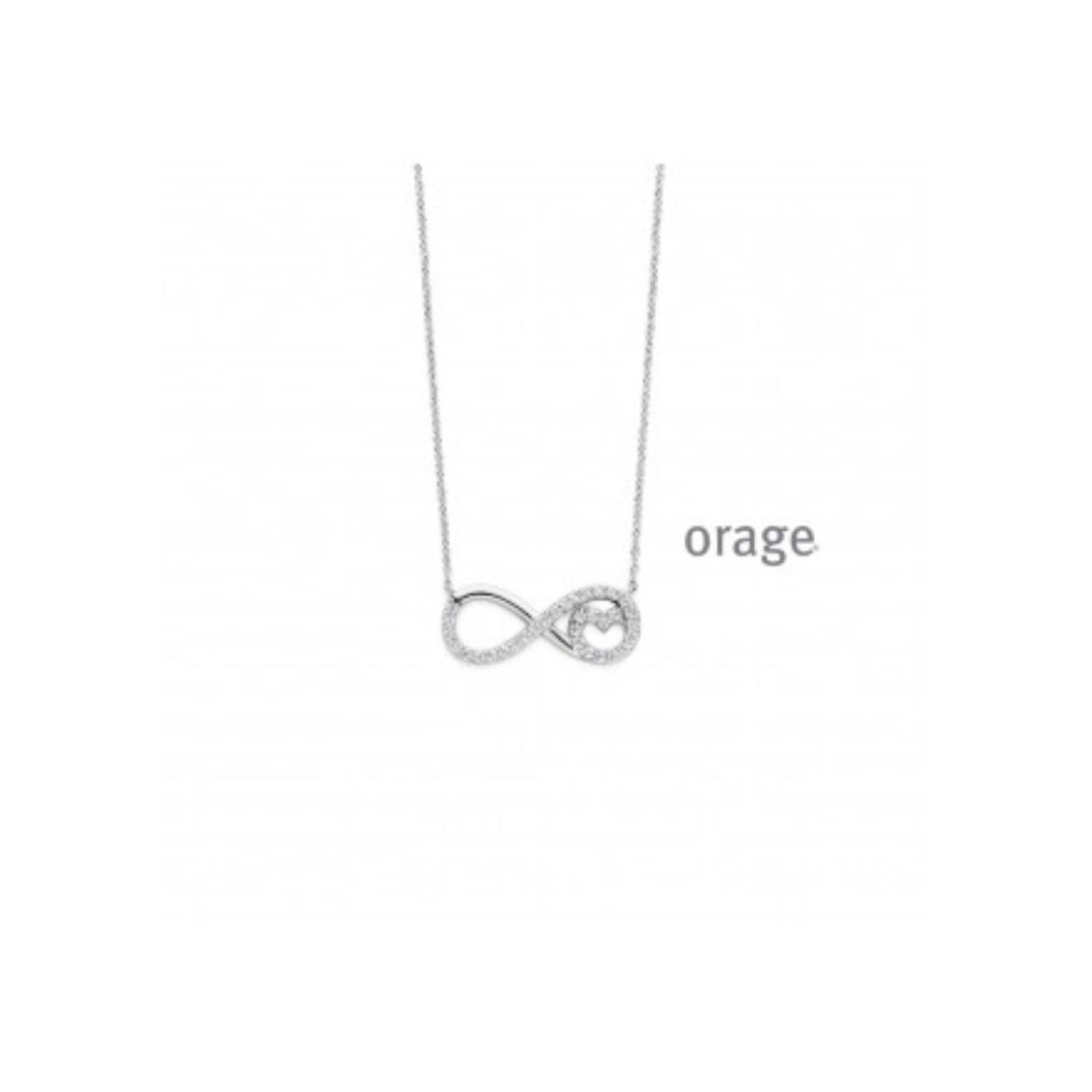 Ketting infinity hart 925 rh cz