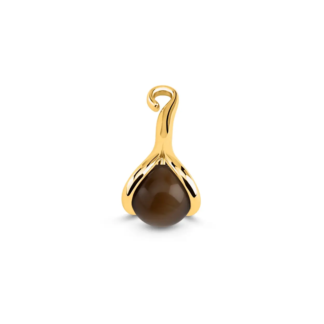 De Melano Cateye Claire hanger is een verfijnde 925 sterling zilveren hanger. De sierlijke vorm past perfect bij de designs van de Chrissy en Charlene ringen en de Clara oorbellen. Draag deze beauty aan de Cateye Carry ketting en kies jouw favoriete Cateye balletje. Je ontvangt een Cateye balletje in Brown cadeau bij de hanger als start van jouw nieuwe verzameling! De Claire hanger is verkrijgbaar in 925 sterling zilver of met een 18 karaats gouden plating en heeft een opening van 10 mm.

 Alle 10 mm balletjes uit de Melano Cateye collectie zijn verwisselbaar en passen op alle Cateye sieraden met een opening van 10 mm.