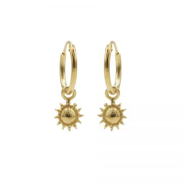 Hoops Symbols Sun Goldplated