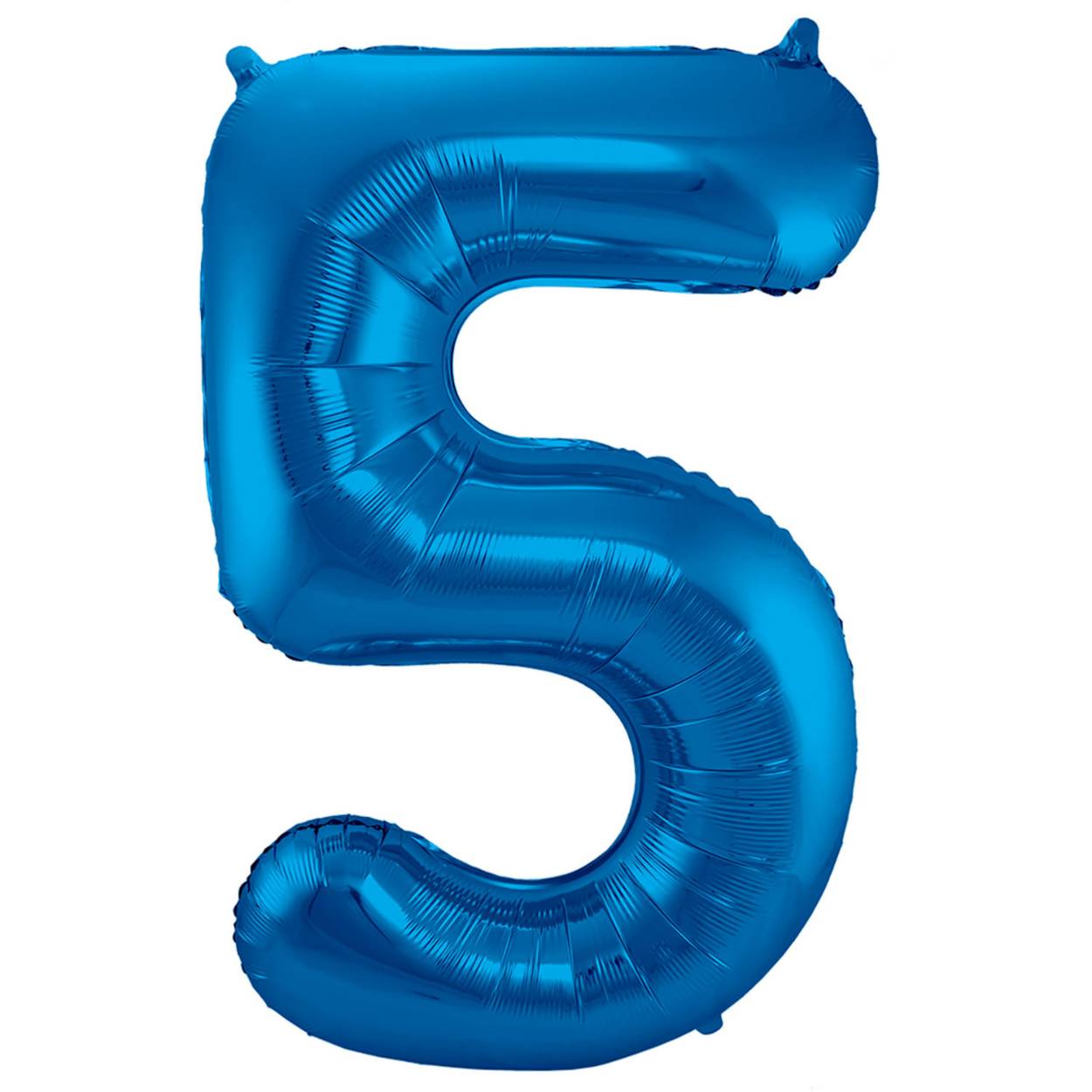 Blauwe Folieballon Cijfer 5 - 86cm. Inhoud: 1 folieballon. Kleur: Blauw. Bijvoorbeeld te gebruiken tijdens de volgende feestgelegenheid/feestgelegenheden: Verjaardag, Jubileum en Kinderfeestje. Deze folieballon is 34 inch/86 cm. Het artikel is gemaakt van folie.