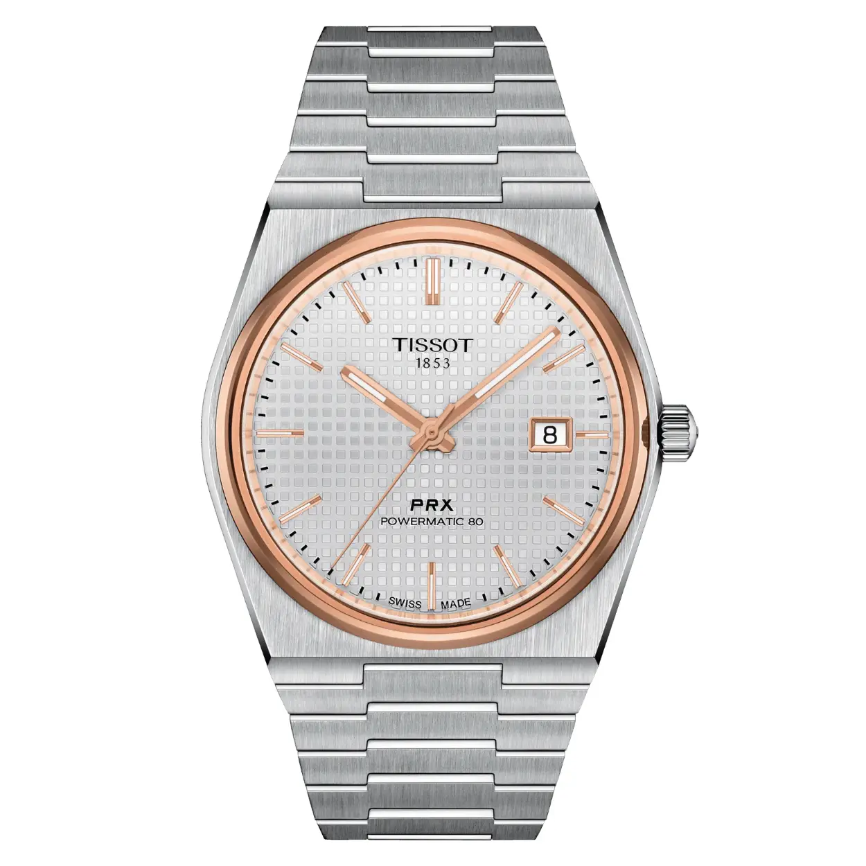 Tissot - PRX Powermatic 80 Automaat. Saffierglas 100m WR - T1374072103100
