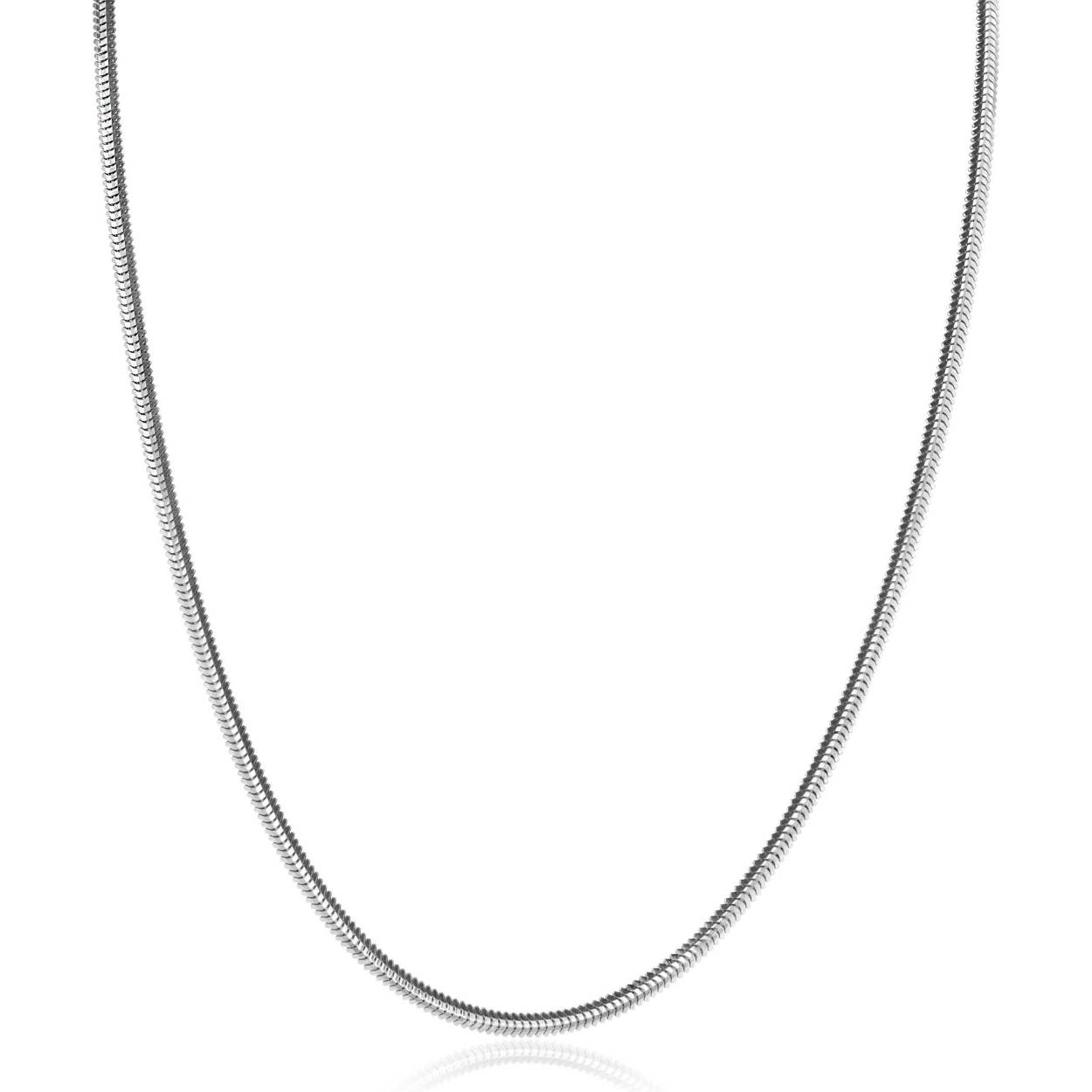 Dit is een ketting van het merk Zinzi. De ketting is zilverkleurig en gemaakt van zilver. 