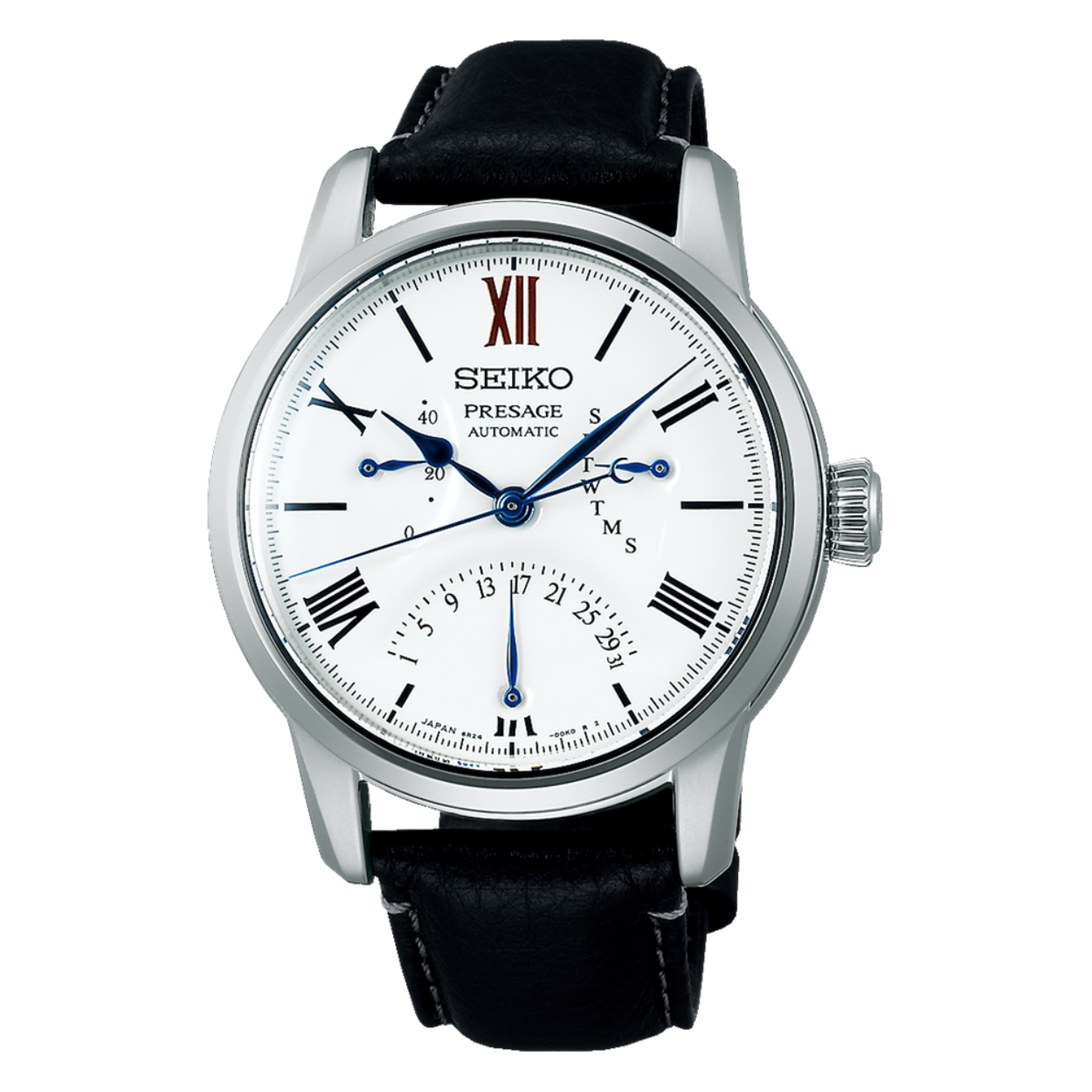 Juwelier Schilder Vlugt is Official Seiko Watch Salon Dealer. U kunt dit horloge direct bestellen of neem contact met ons op via de mail, het contactformulier of via de telefoon en wij helpen u graag verder.