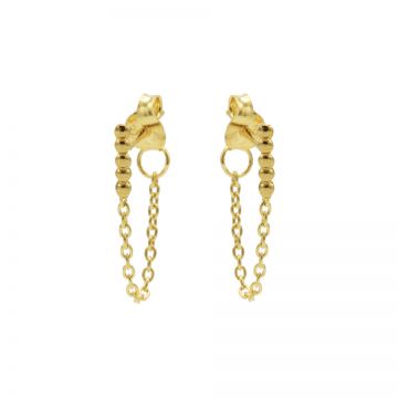 Chain Dots Tube Goldplated EARSTUDS
(52)