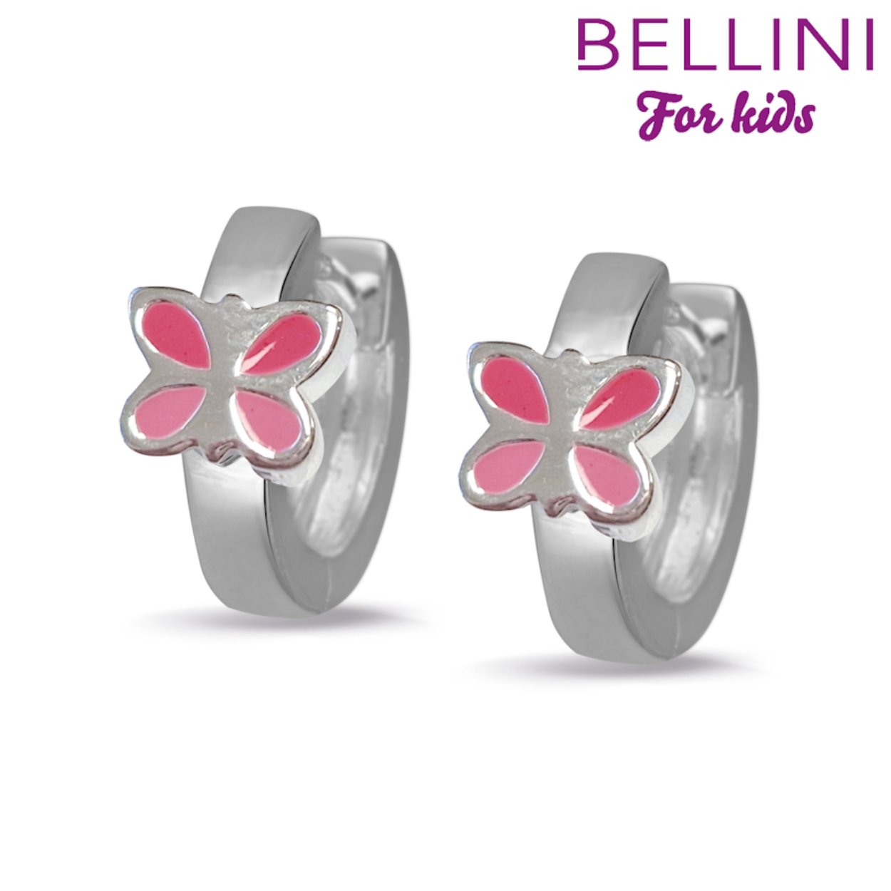Bellini 575.106 Oorringen met Vlinder