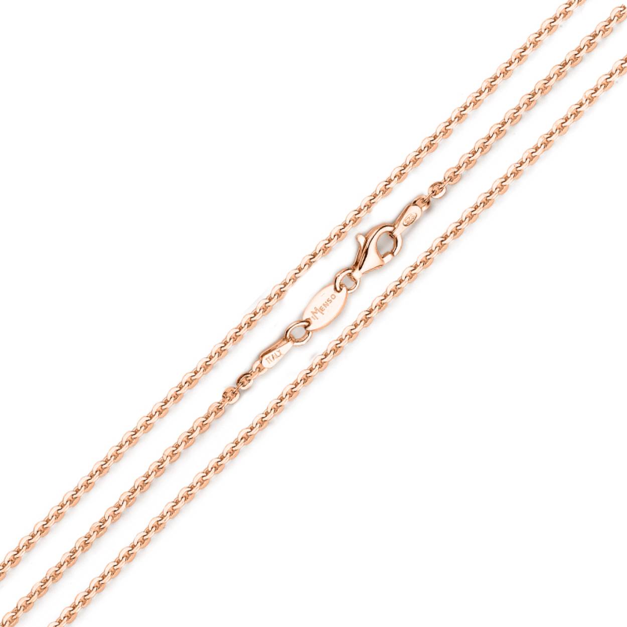 MY iMenso "jasseron flat" necklace (925 rosegold-plated) | 27-002370