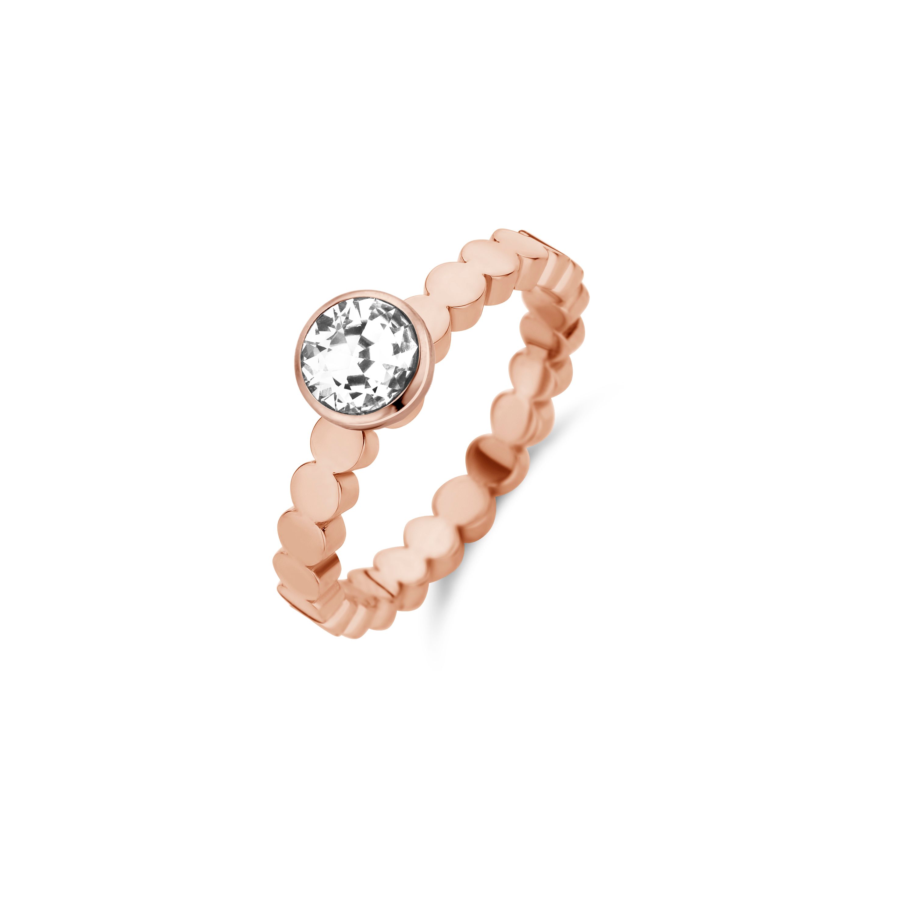 Deze Melano ring uit de Twisted collectie is voorzien van een verwisselbaar concept, zodat jij deze kan matchen met ieder Twisted steentje. Verder zorgt het edelstaal met ion-plating voor jarenlang draagplezier. Let op! Steentje(s) zijn niet inbegrepen. Combineer met Twisted Meddy. Verkrijgbaar in de volgende maten: 48-50-52-54-56-58-60-62-64 Geef in de opmerkingen in de winkelmand aan welke maat u wenst te ontvangen. Levertijd 2-4 dagen.