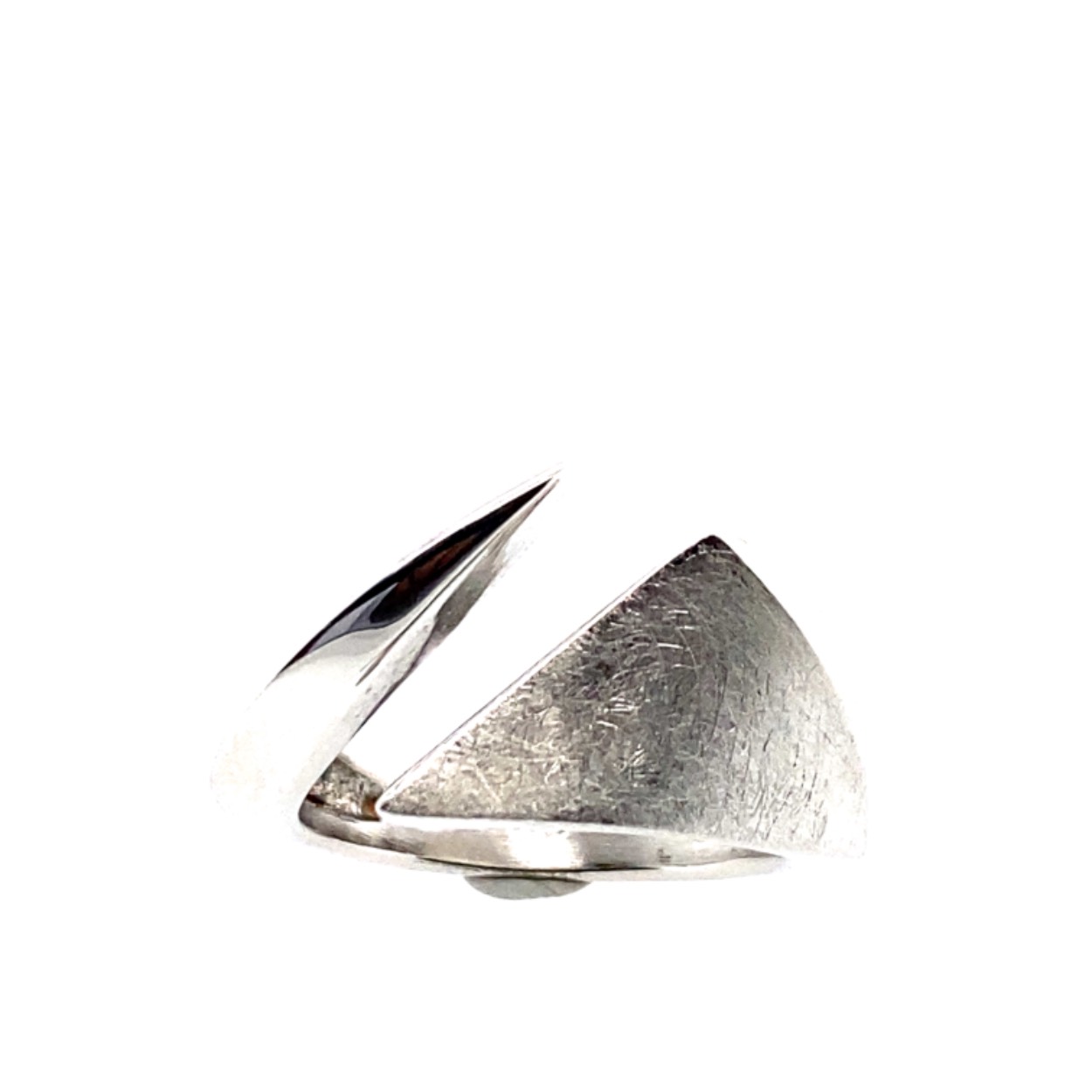 Zilver damesring