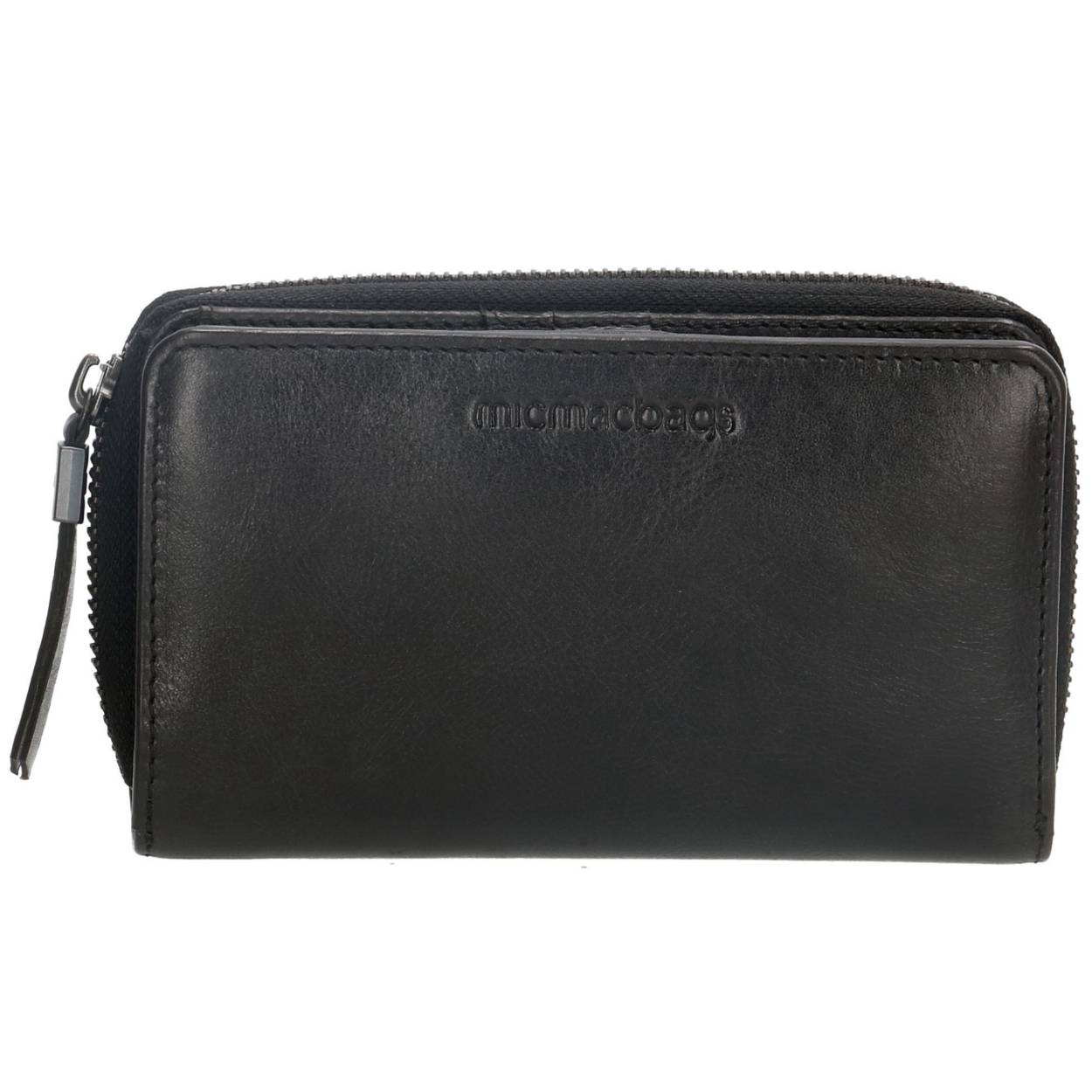 Deze mooie leren portemonnee uit de Porto collectie van Micmacbags is ideaal in gebruik en past natuurlijk perfect bij jouw tas uit deze Porto collectie. De portemonnee sluit deels met een drukkoop en deels met een rits. Onder de drukknoop biedt de portemonnee ruimte voor 10 creditcards met RFID bescherming, dus jij kunt helemaal anti-skimming op elk avontuur! Tevens heeft de portemonnee een ID venster voor je identiteitskaart of pasfoto’s en vijf insteekvakken voor bijvoorbeeld briefgeld. In het ruime ritsvak vind je nog eens vijf insteekvakken, waarin je briefgeld en andere zaken goed organiseert. Ook heeft de portemonnee een extra ritsvakje op de achterkant en een afneembaar polsbandje.

De pittoreske stad Porto staat bekend om de kleurrijke gevels, bootjes en trams. De diversiteit en het prachtige kleurenpalet van de Portugese stad vind je terug in de Porto collectie van Micmacbags, voor elk avontuur een passende tas.

De eigenschappen van deze Micmacbags Porto portemonnee zijn:

10 creditcardvakken met RFID bescherming
ID venster
Vijf insteekvakken voor bijvoorbeeld briefgeld
Hoofdvak met ritssluiting
Vijf insteekvakken in het hoofdvak
Telefoonvak
Achtervak met ritssluiting
Afneembaar polsbandje